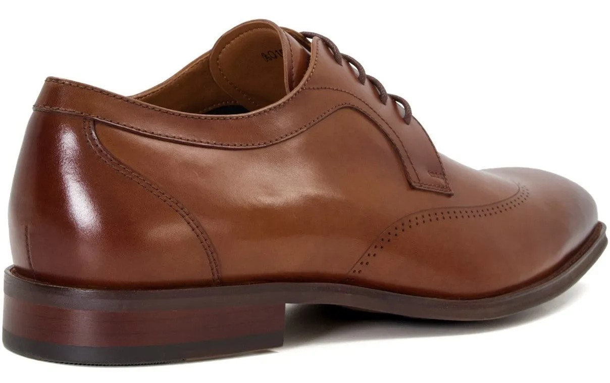 Dune Sheath Mens Leather Lace Up Derby Shoe