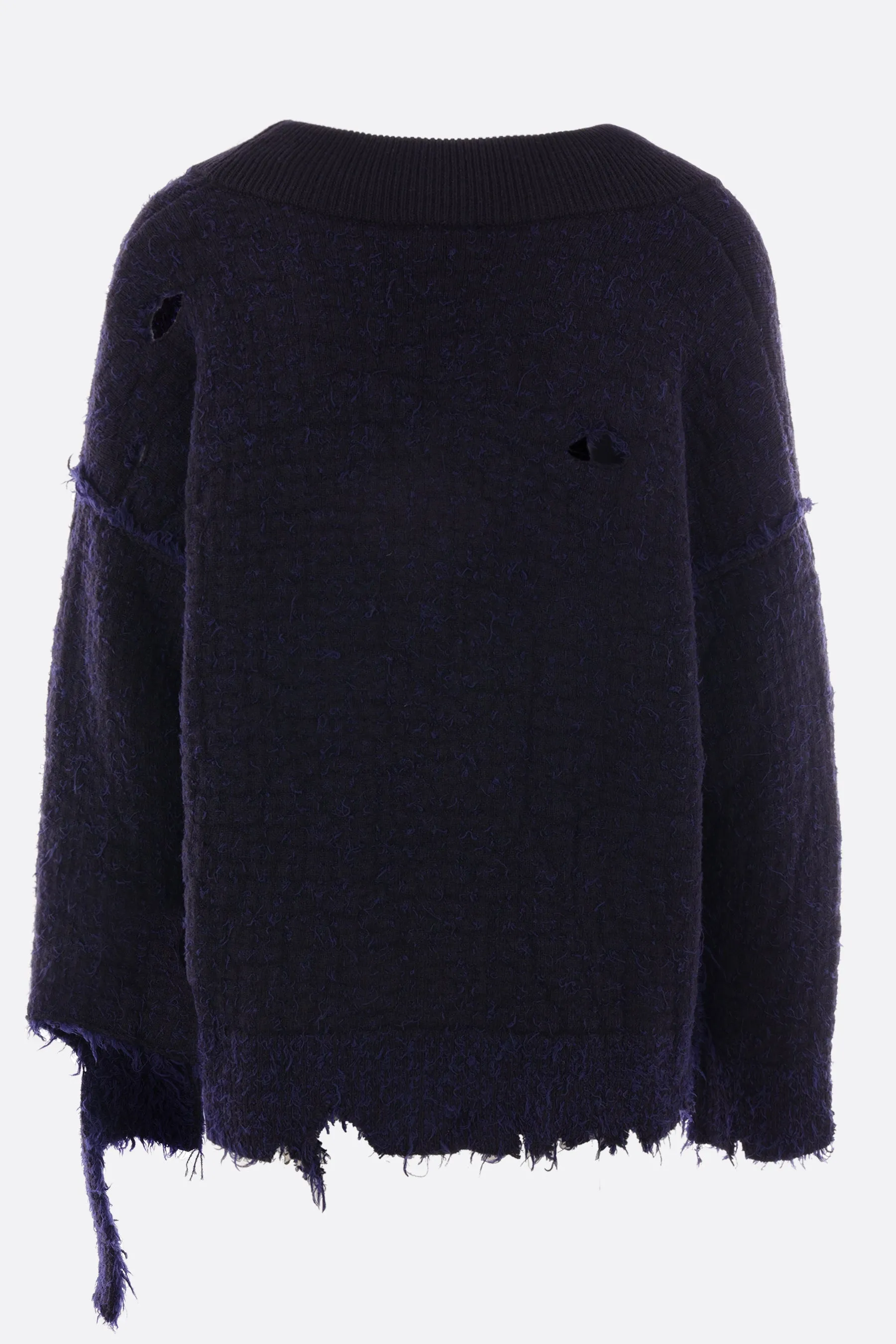 Elmet wool blend oversized pullover