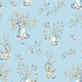 Fabric BLUE ESCAPE COASTAL MAIN SKY from Riley Blake Designs, C14510-SKY