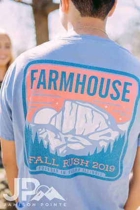 Farmhouse Fall Rush Landscape Tee