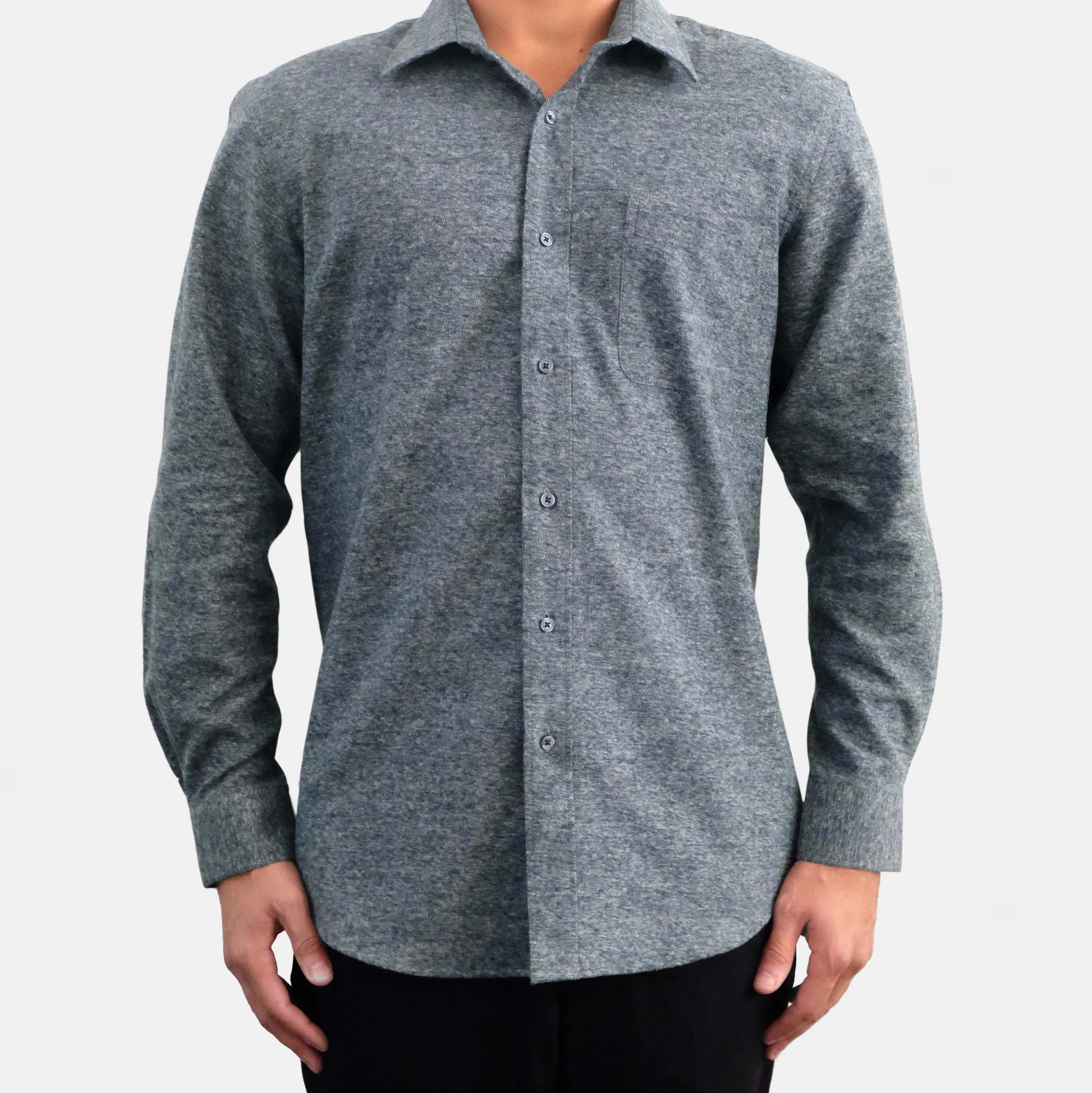 Flannel Shirt Heather Slate