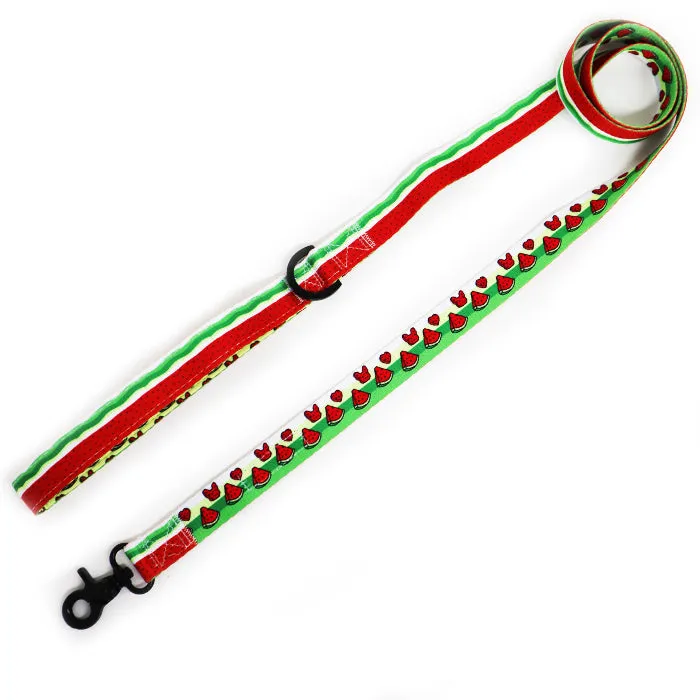 Frenchiestore Dog Luxury Leash | Watermelon