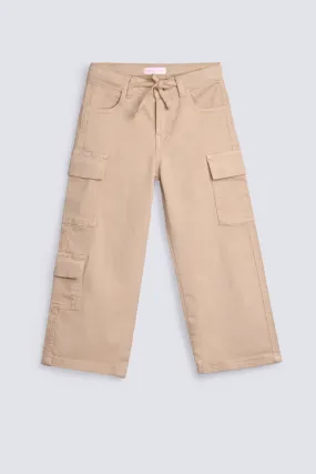 GIRLS CARGO TROUSERS