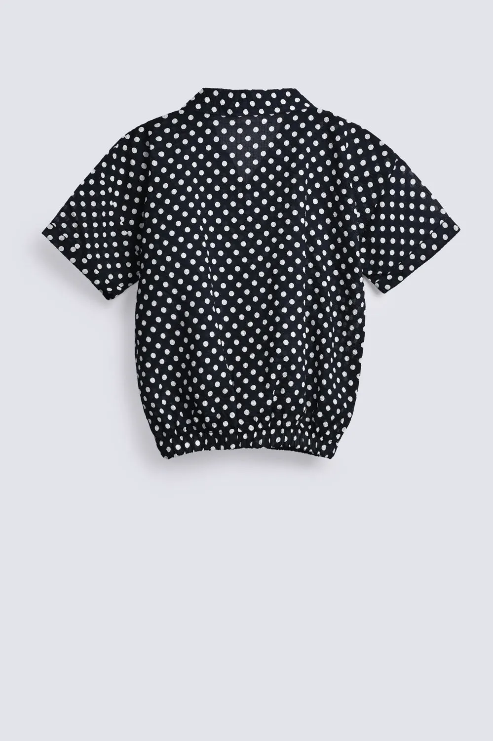 GIRLS POLKA DOT DROP SHOULDER SHIRT