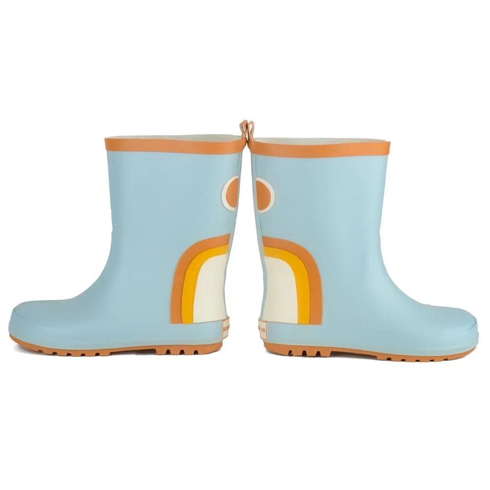 Grech & Co. Childrens Rain Boots - Light Blue