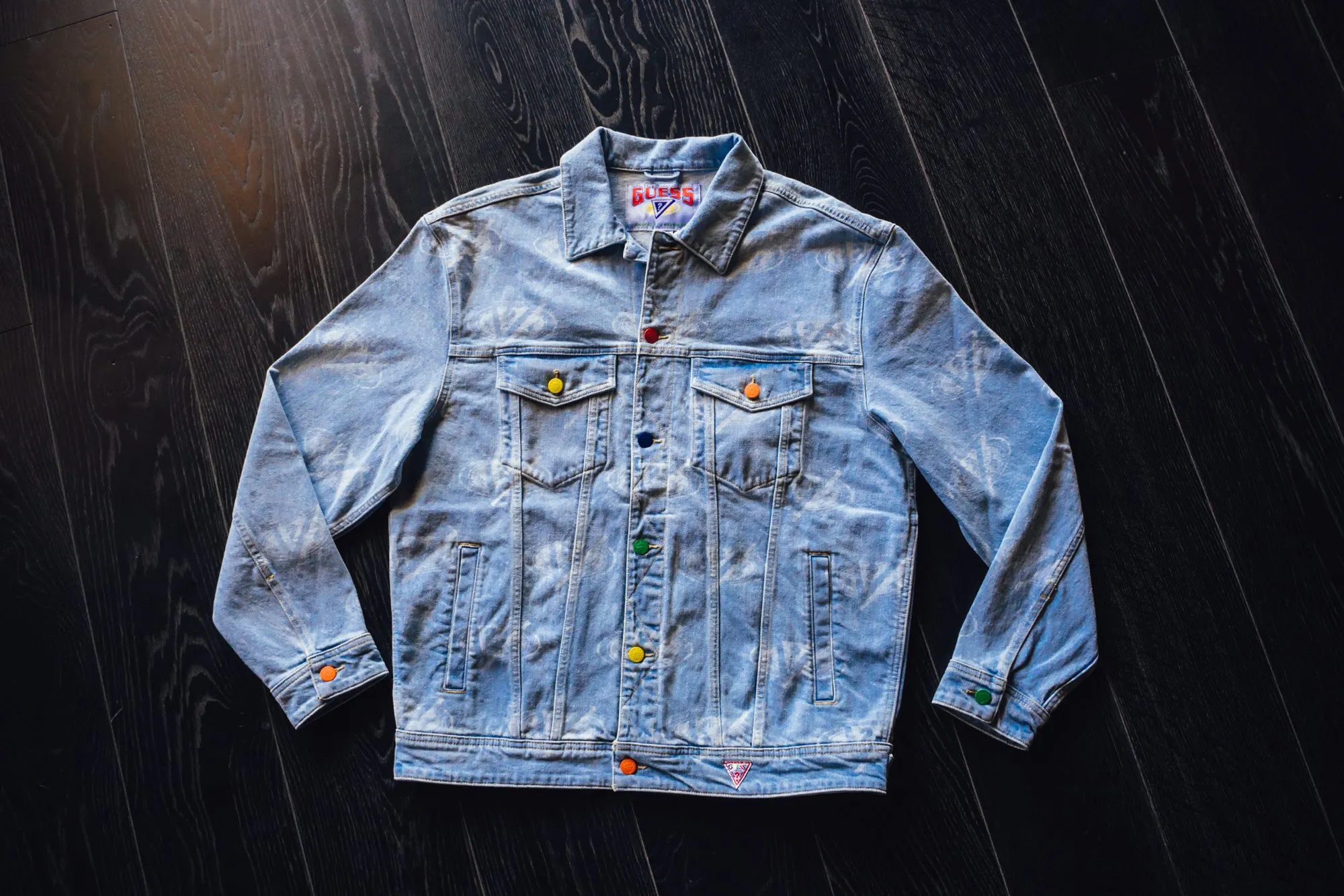 GUESS x J Balvin Oversized Denim Jacket UL