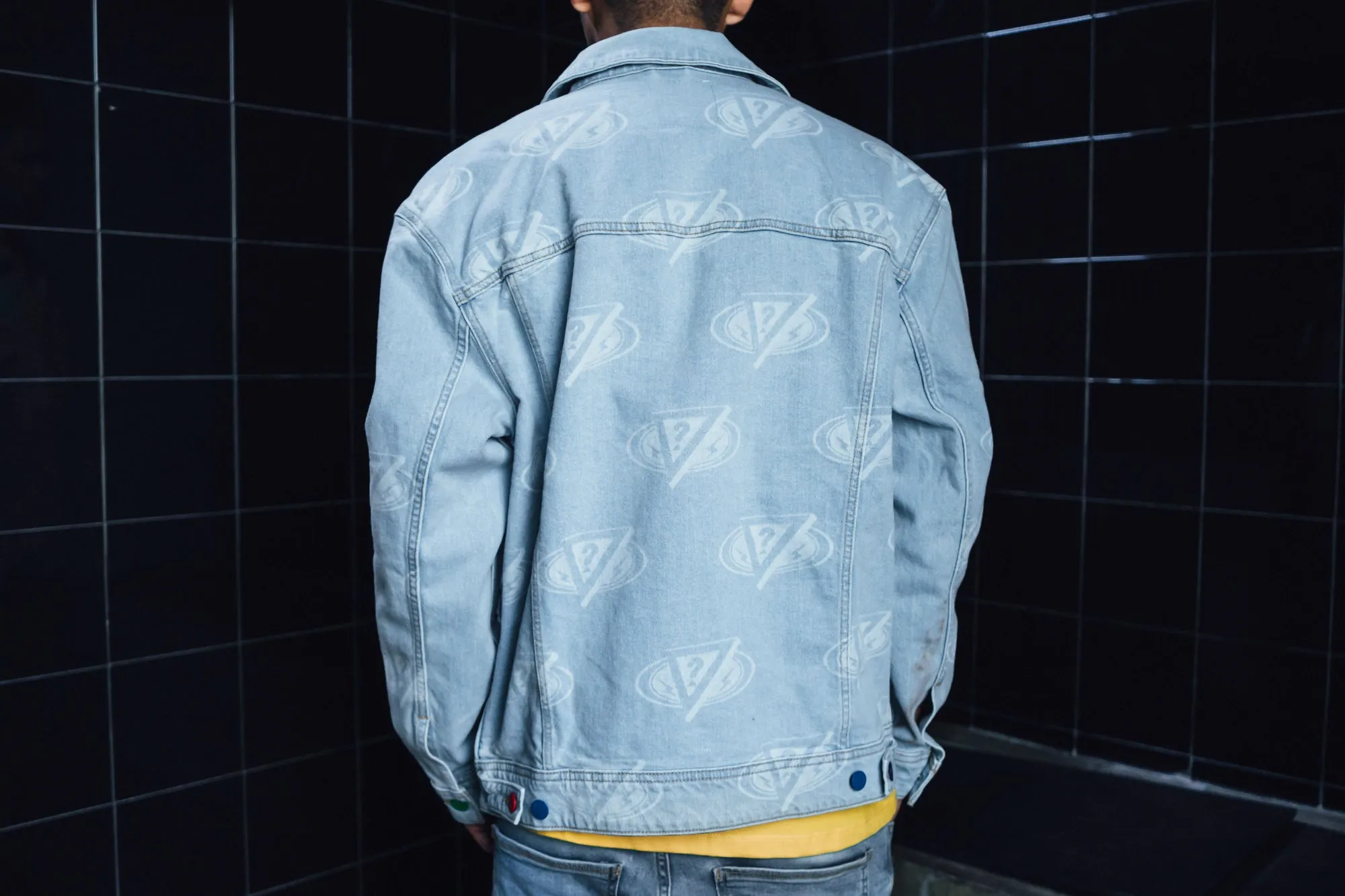 GUESS x J Balvin Oversized Denim Jacket UL