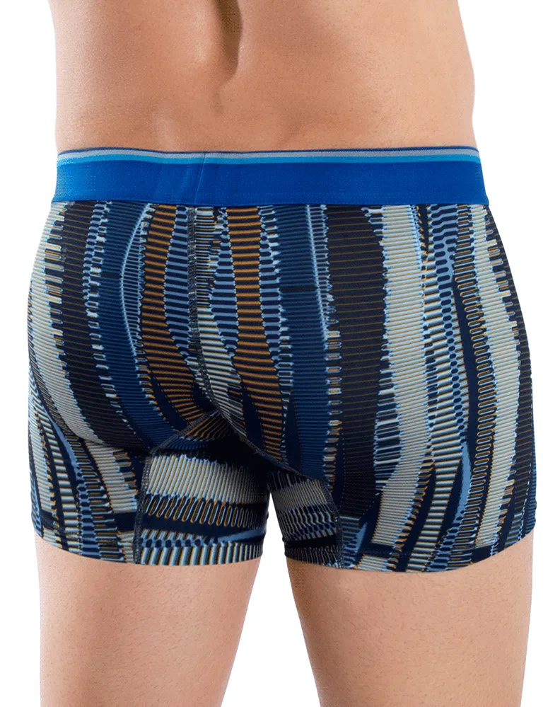 Hawai 42121 Printed Athletic Trunks Blue