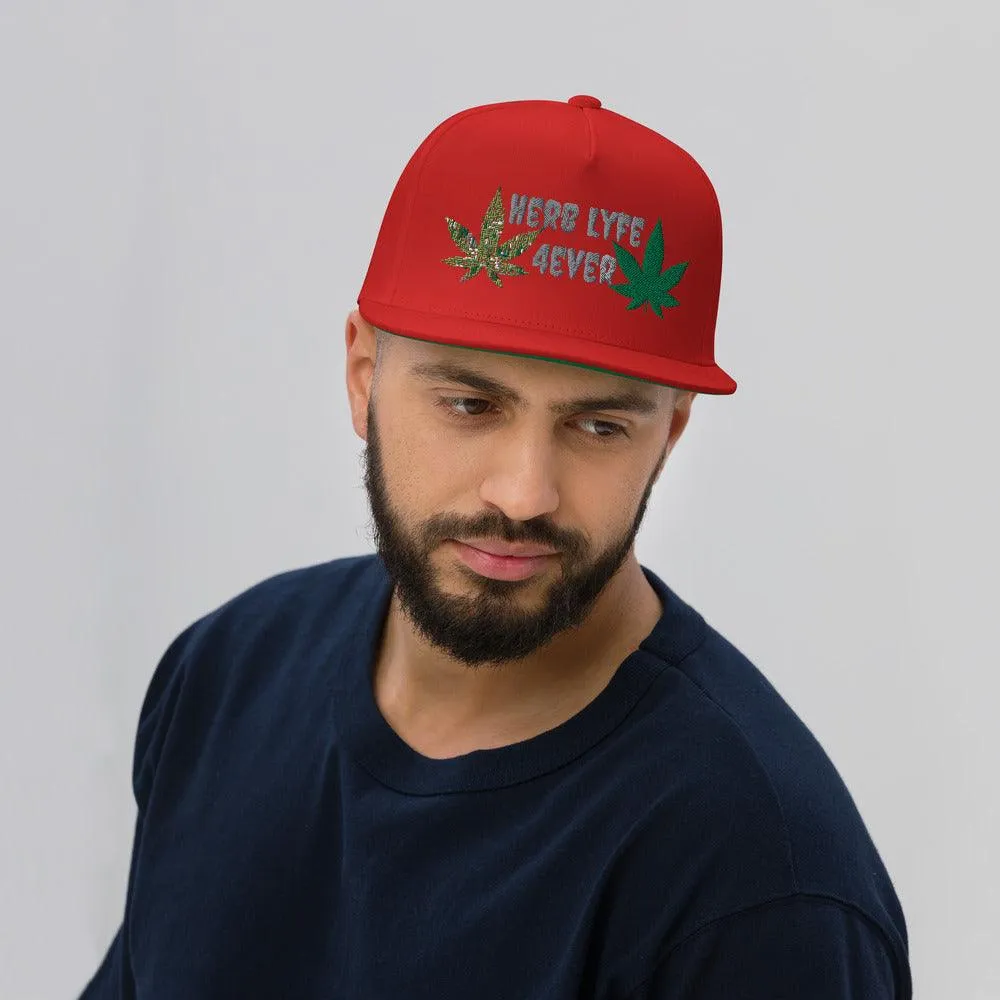 Herb Lyfe  Flat Bill Cap