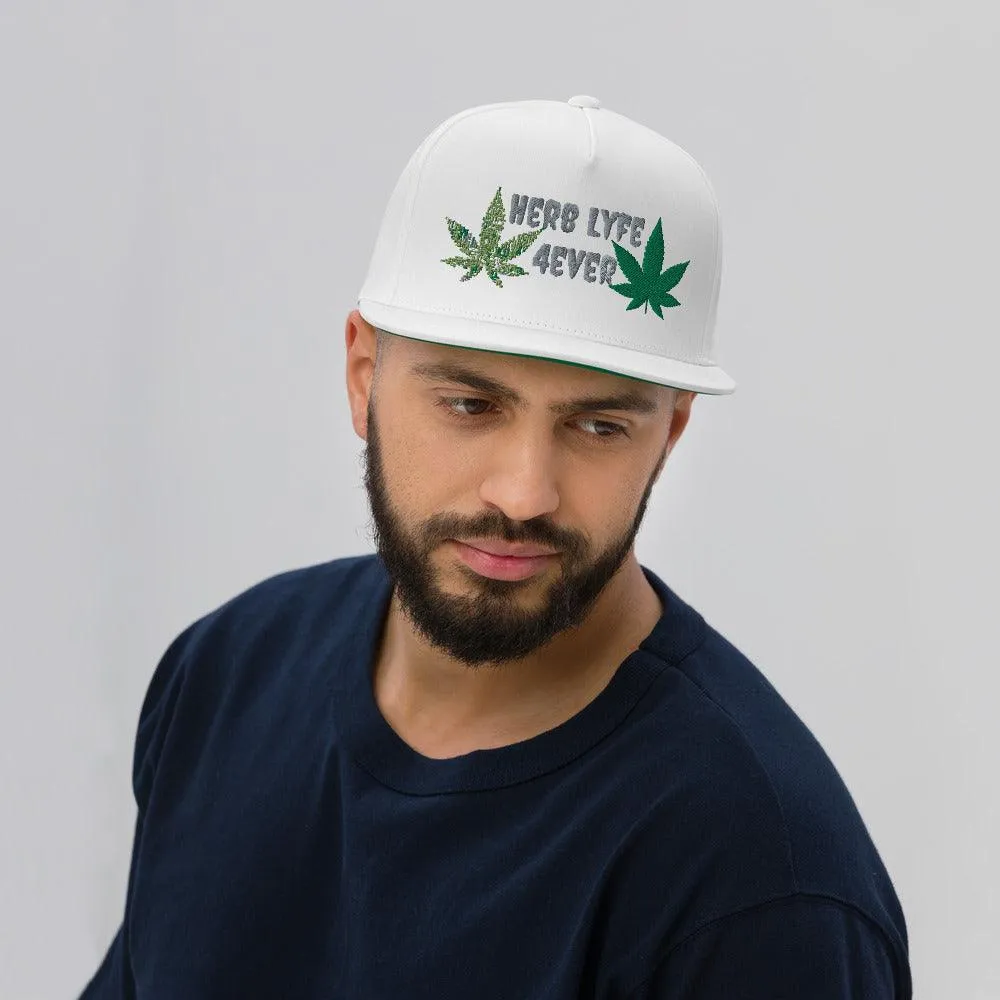 Herb Lyfe  Flat Bill Cap