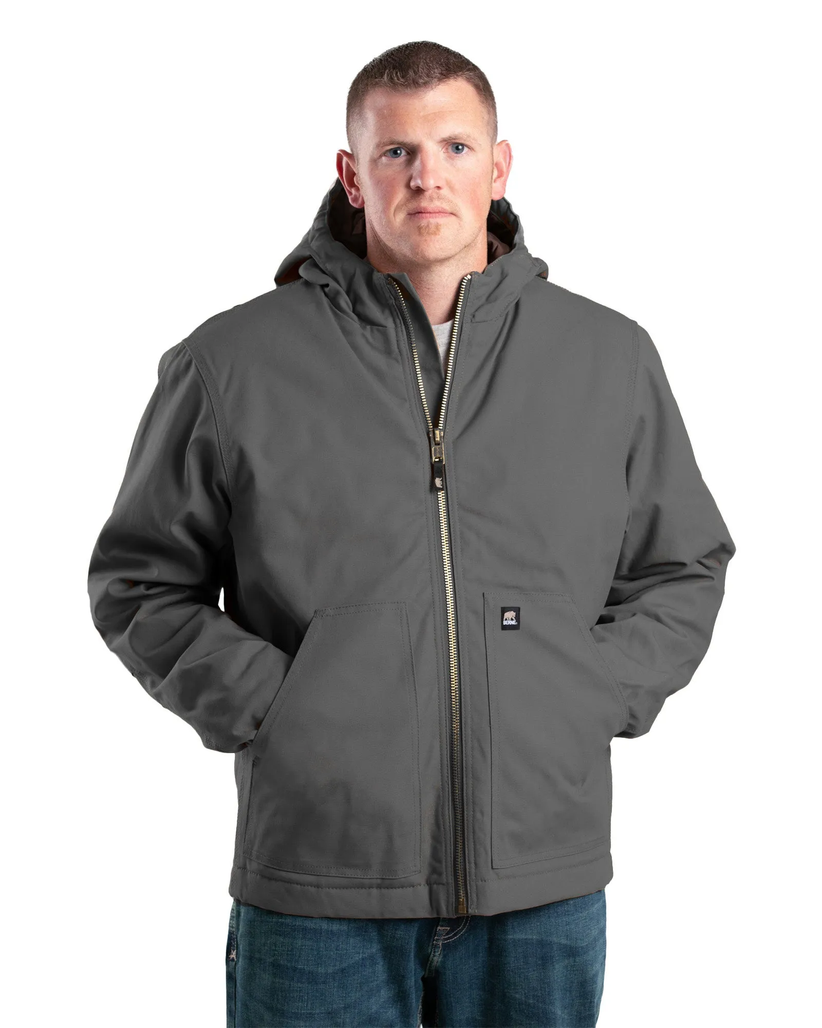 Heritage Duck Hooded Work Jacket