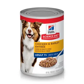 Hill's Science Diet Senior 7  Chicken & Barley Entree Canned Dog Food