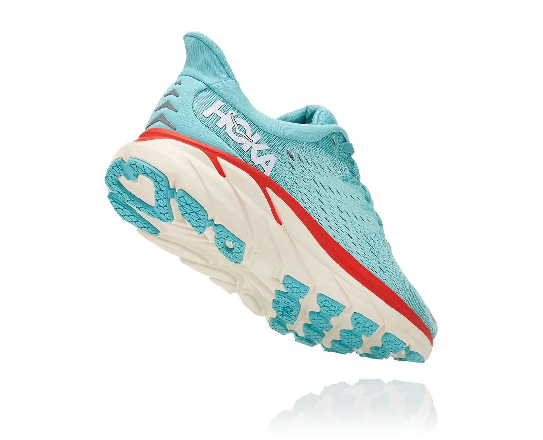 Hoka One One women's running shoe Clifton 8 1119394/AEBL aquarelle/eggshell blue