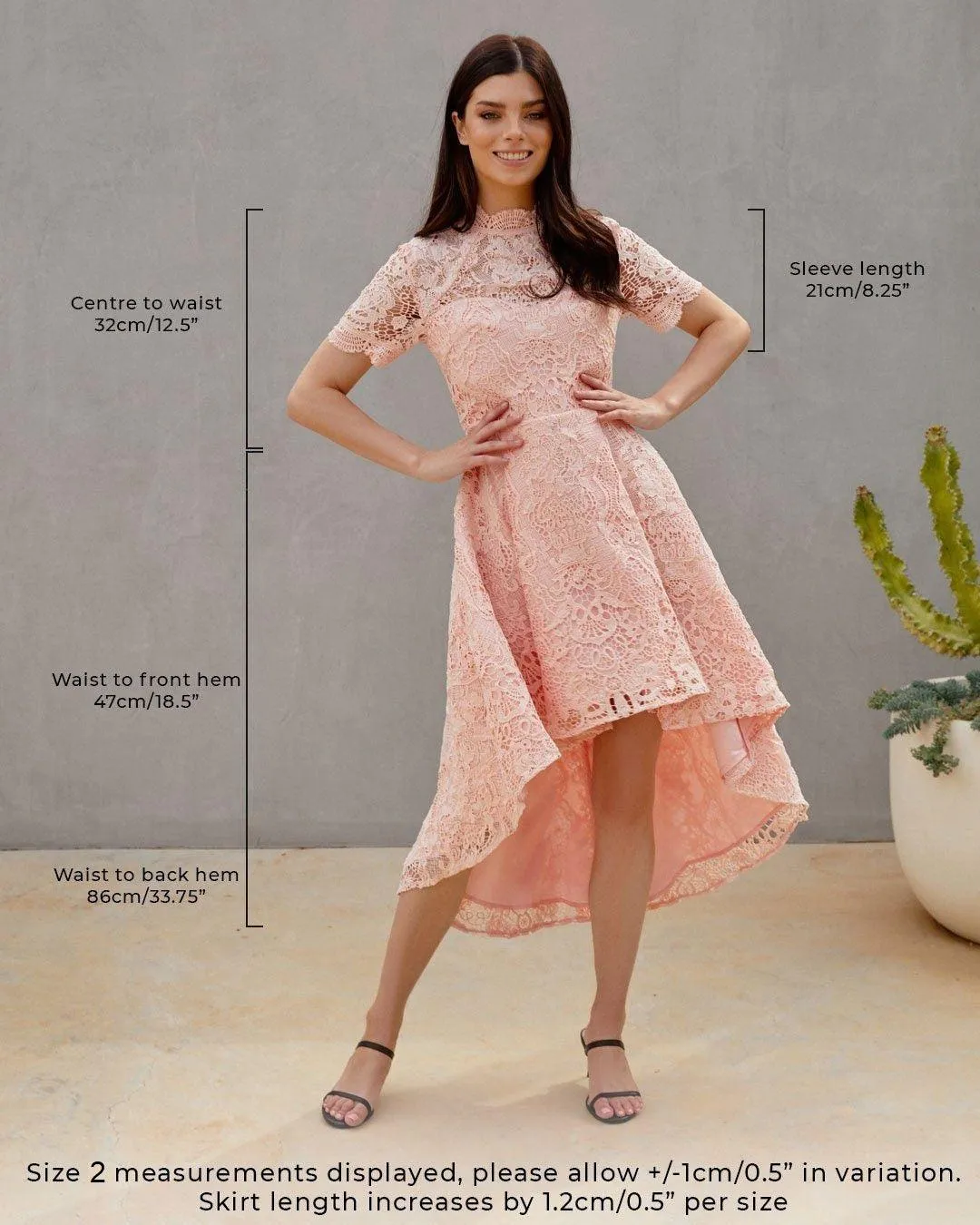 Jasmyn Dress - Light Pink (Final Sale)