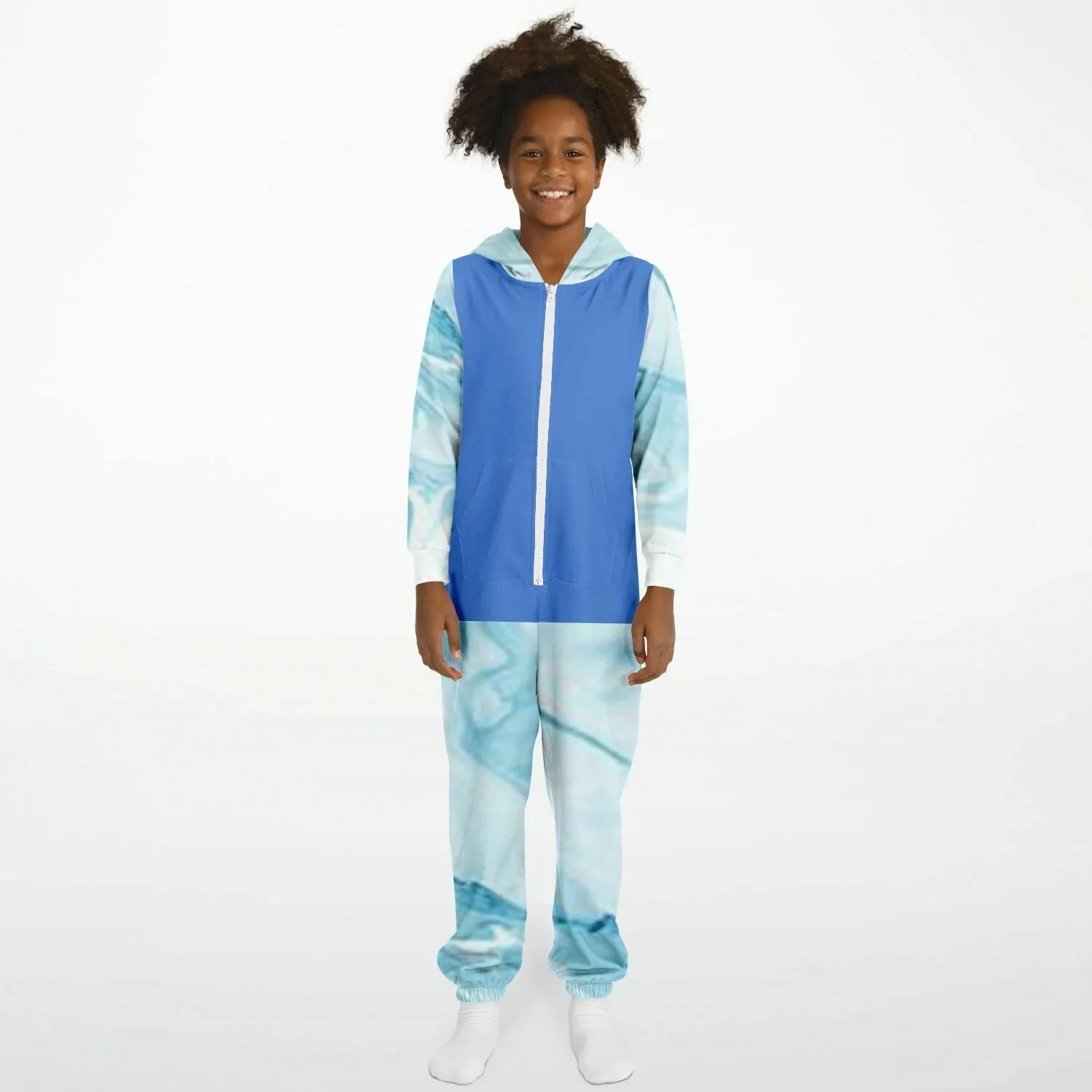 jumpsuite kids blue