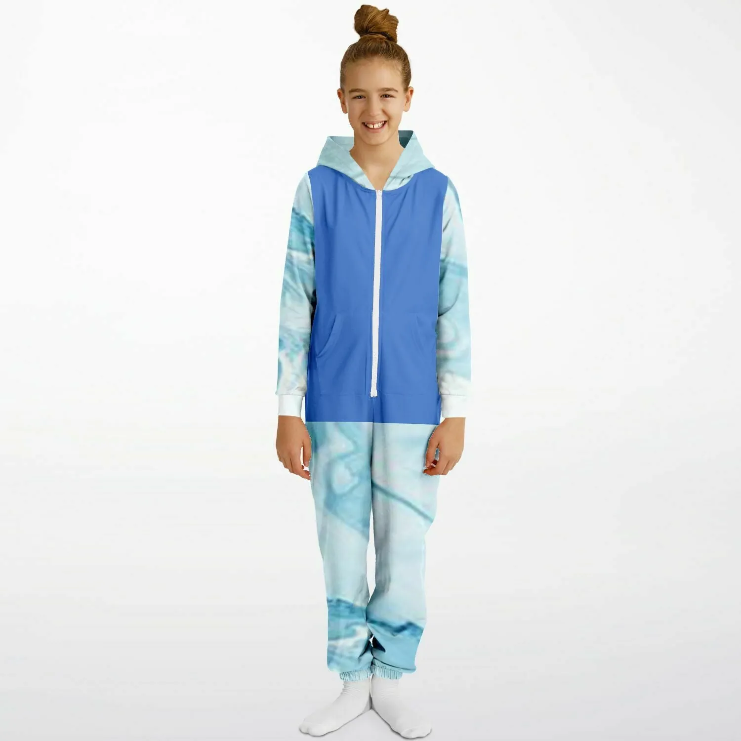 jumpsuite kids blue