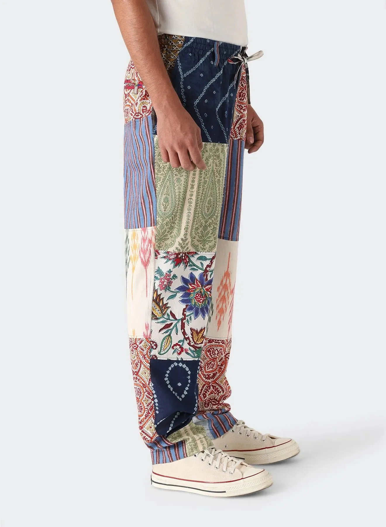 Kardo Multi Patchwork Lisboa Drawstring Pant