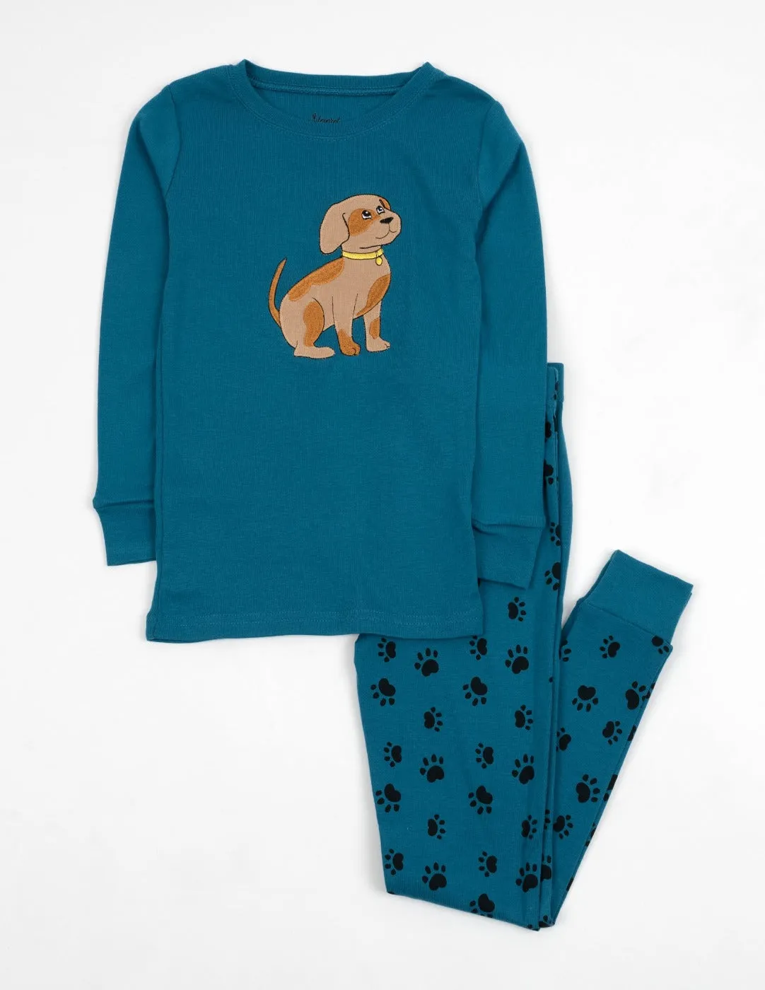 Kids Paw Print Pajamas