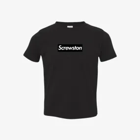 kids ridin' dirty screwpreme s/s tee (black)