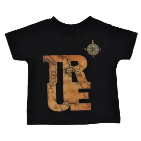 Kids True Compass T-Shirt Black