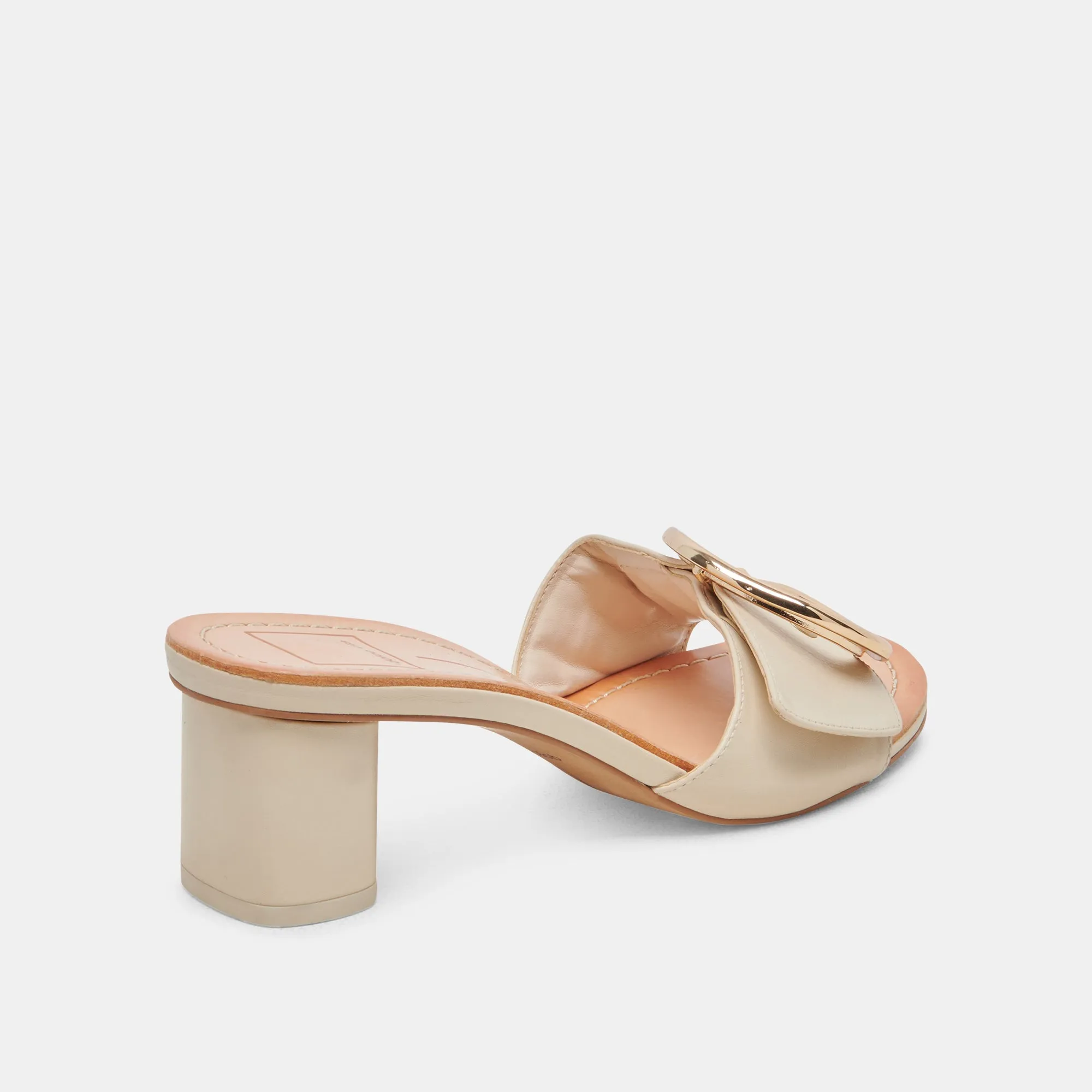 LAIKA HEELS IVORY LEATHER