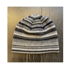 Lambswool Beanie Hat - Black