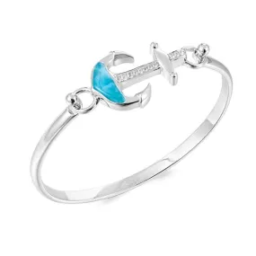 Larimar Anchor Converta Bangle