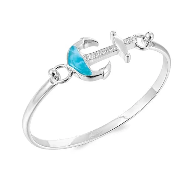 Larimar Anchor Converta Bangle