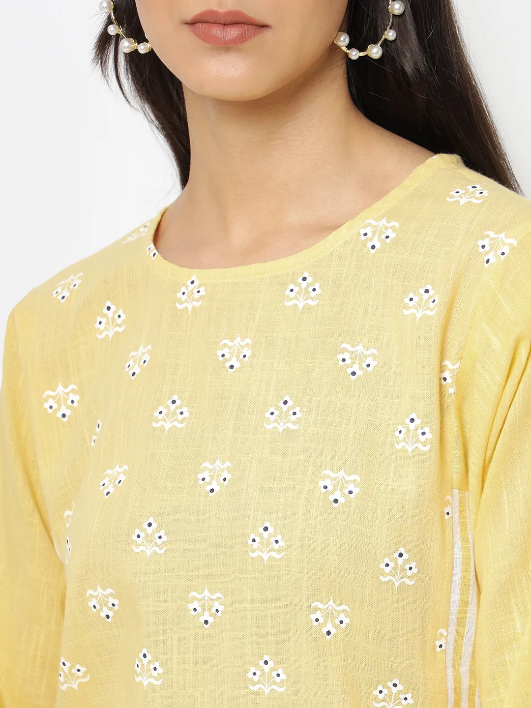 Lemonade Print Play Kurta Bottom Set