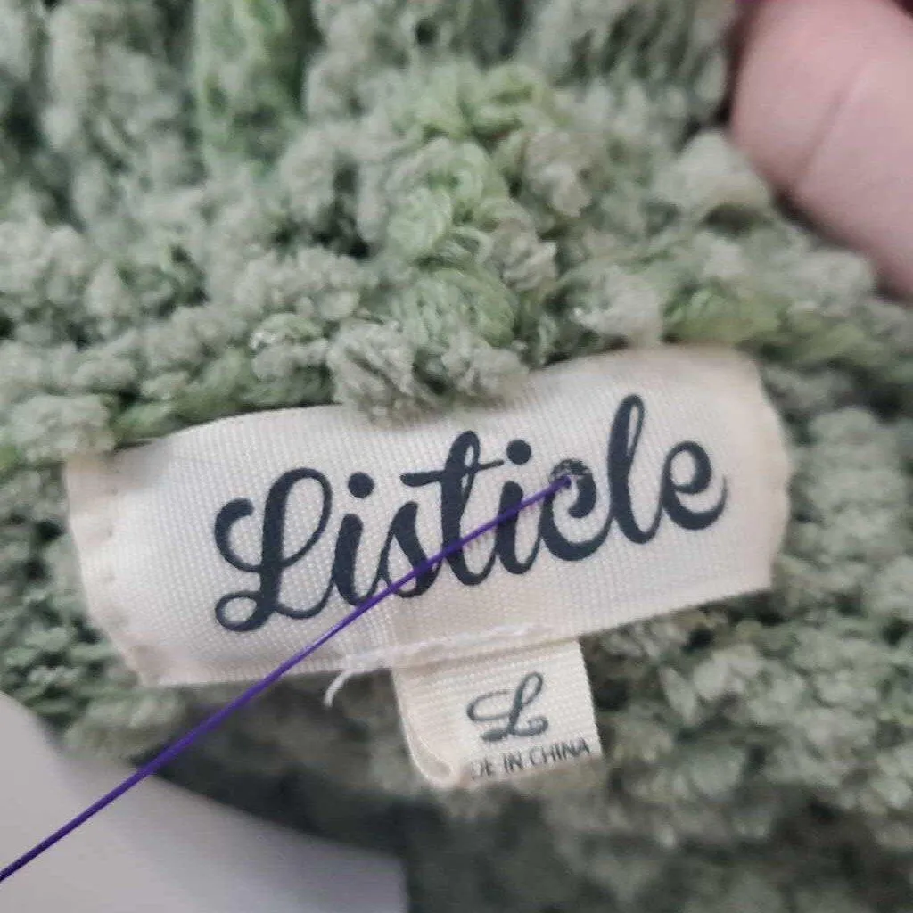 Listicle Sweater Large