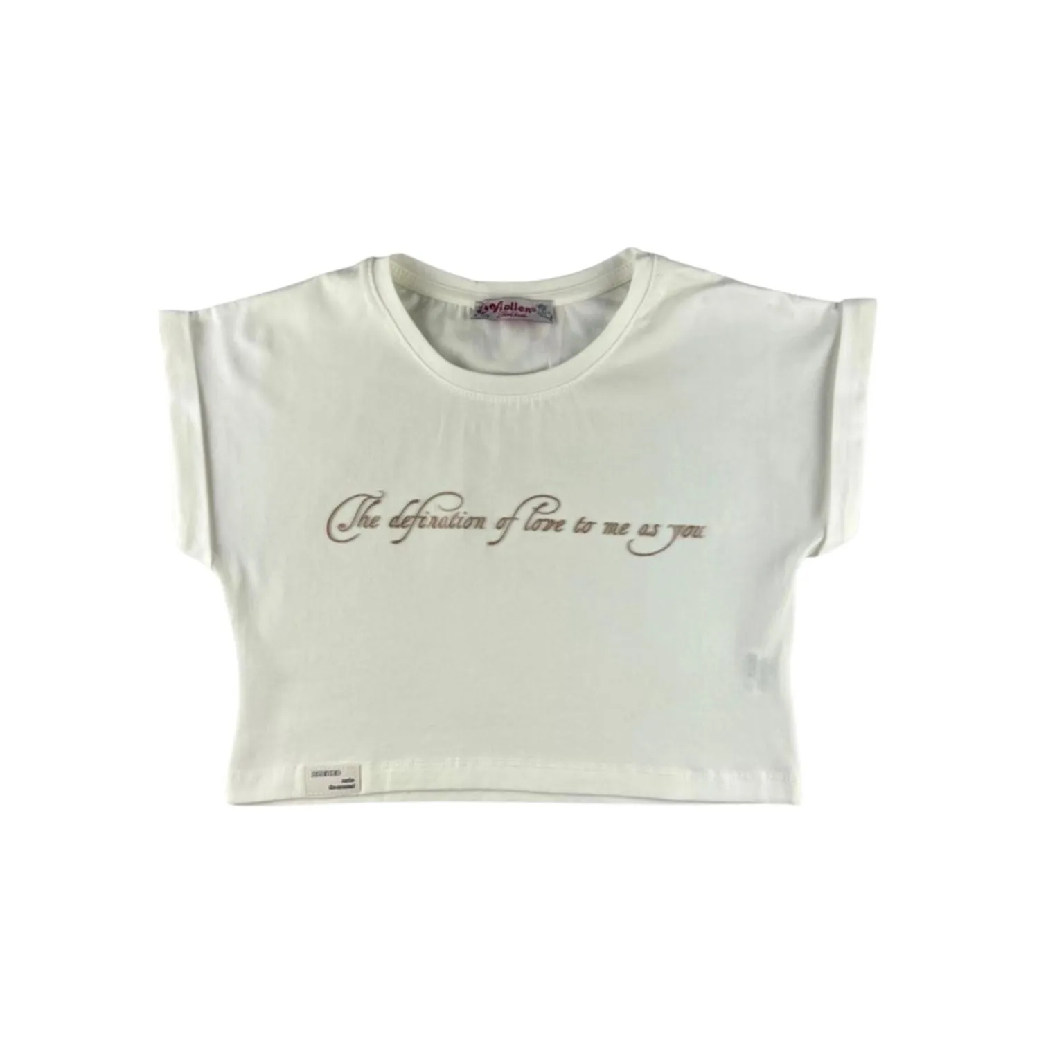 Love Definition Girls Cotton Shirt