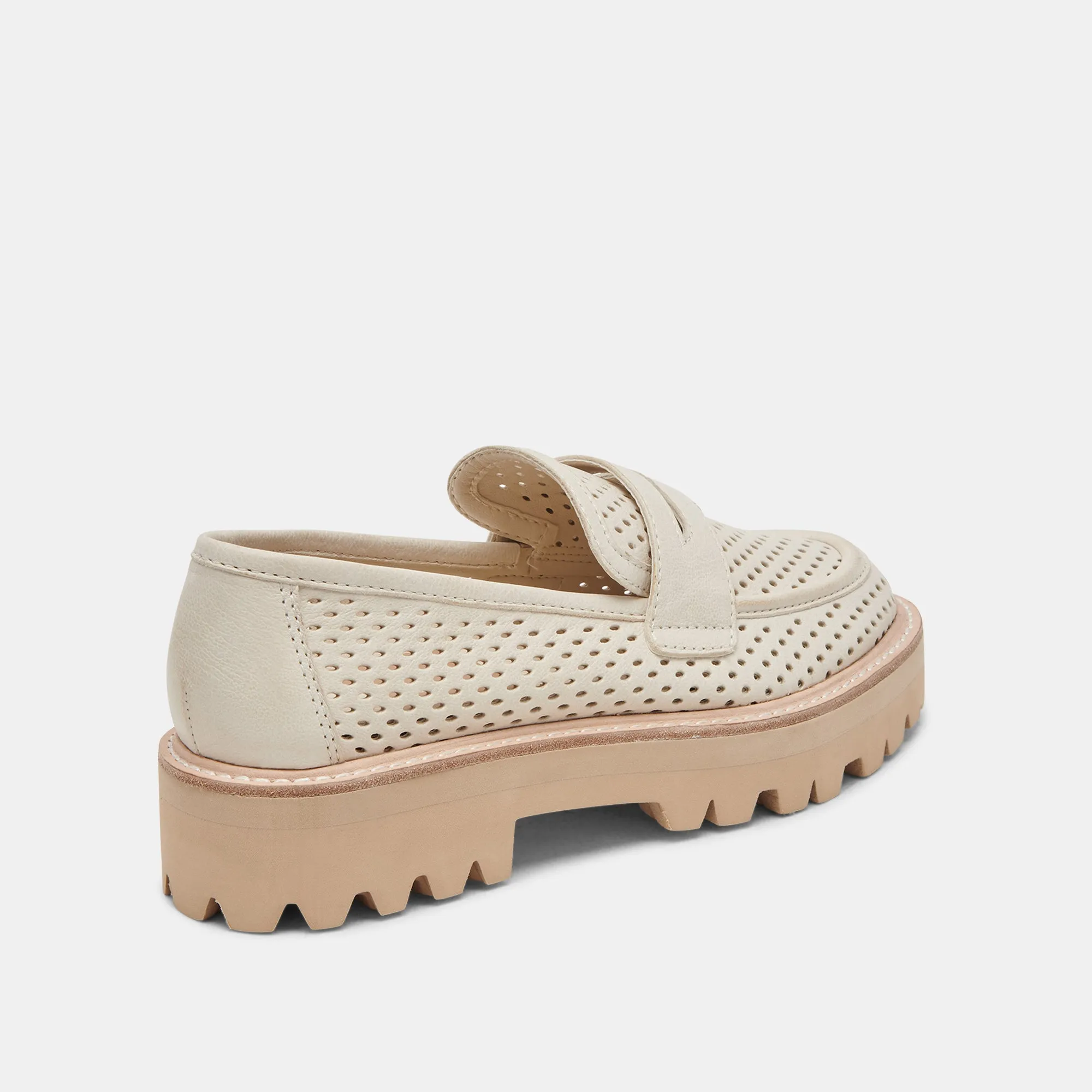 MALILA LOAFERS IVORY NUBUCK