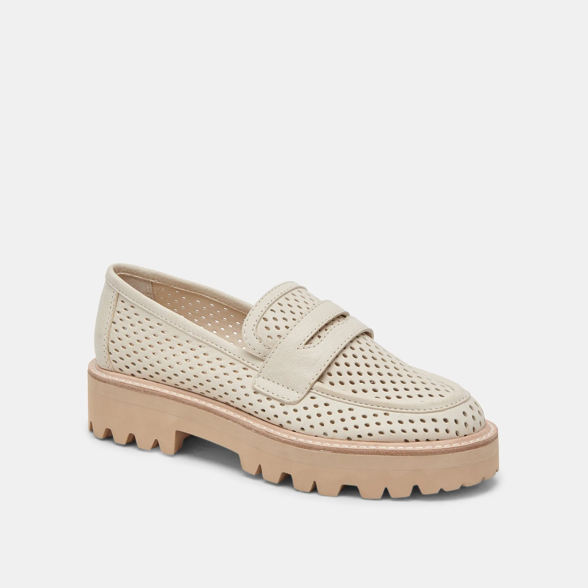 MALILA LOAFERS IVORY NUBUCK