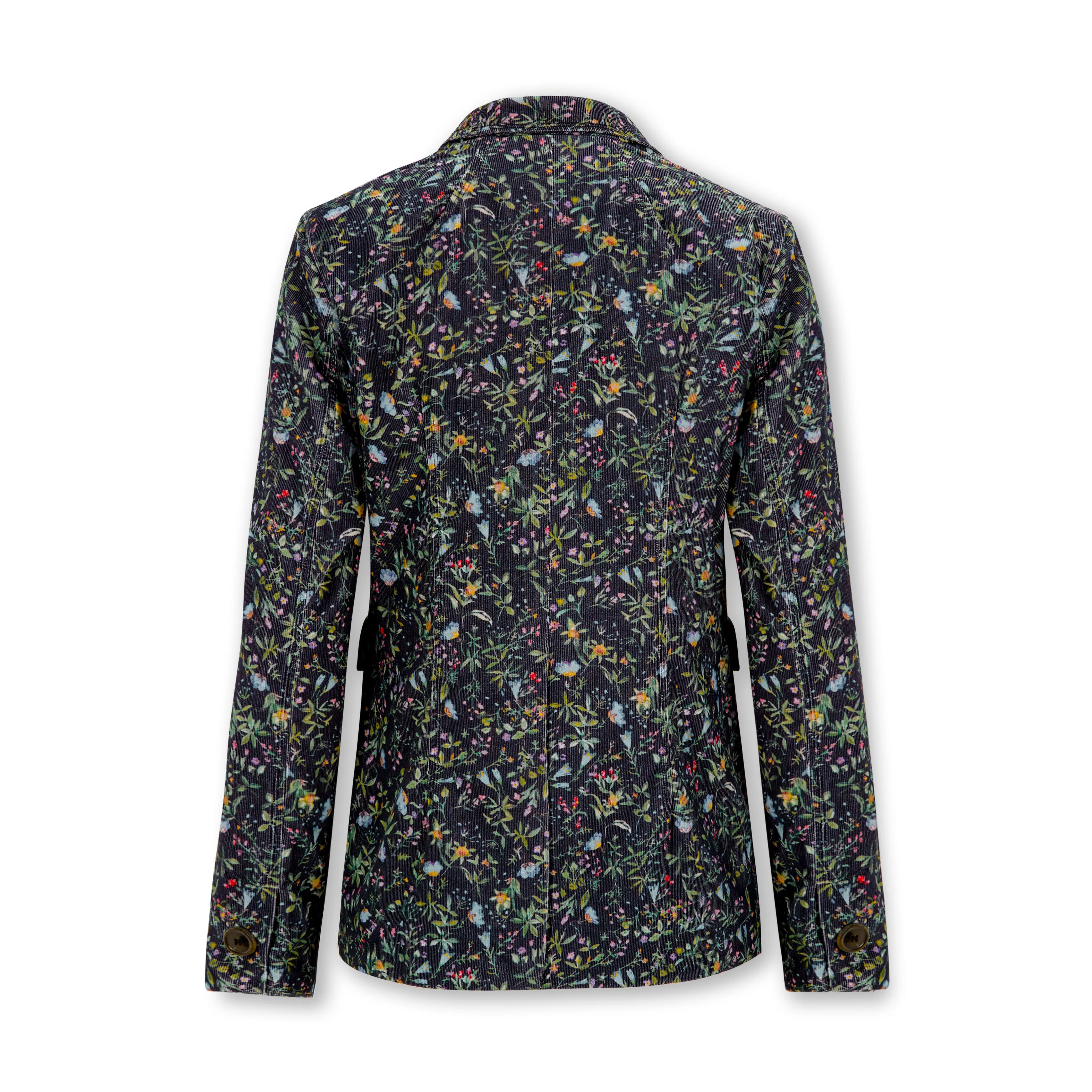 Mario Melanical-print pincord jacket