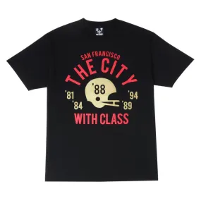 Mens Thrill Of Victory Class City T-Shirt Black