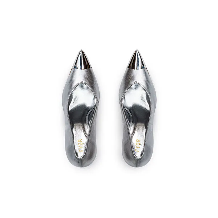 Metallic Toe Cap Pointed Pump BWR 042