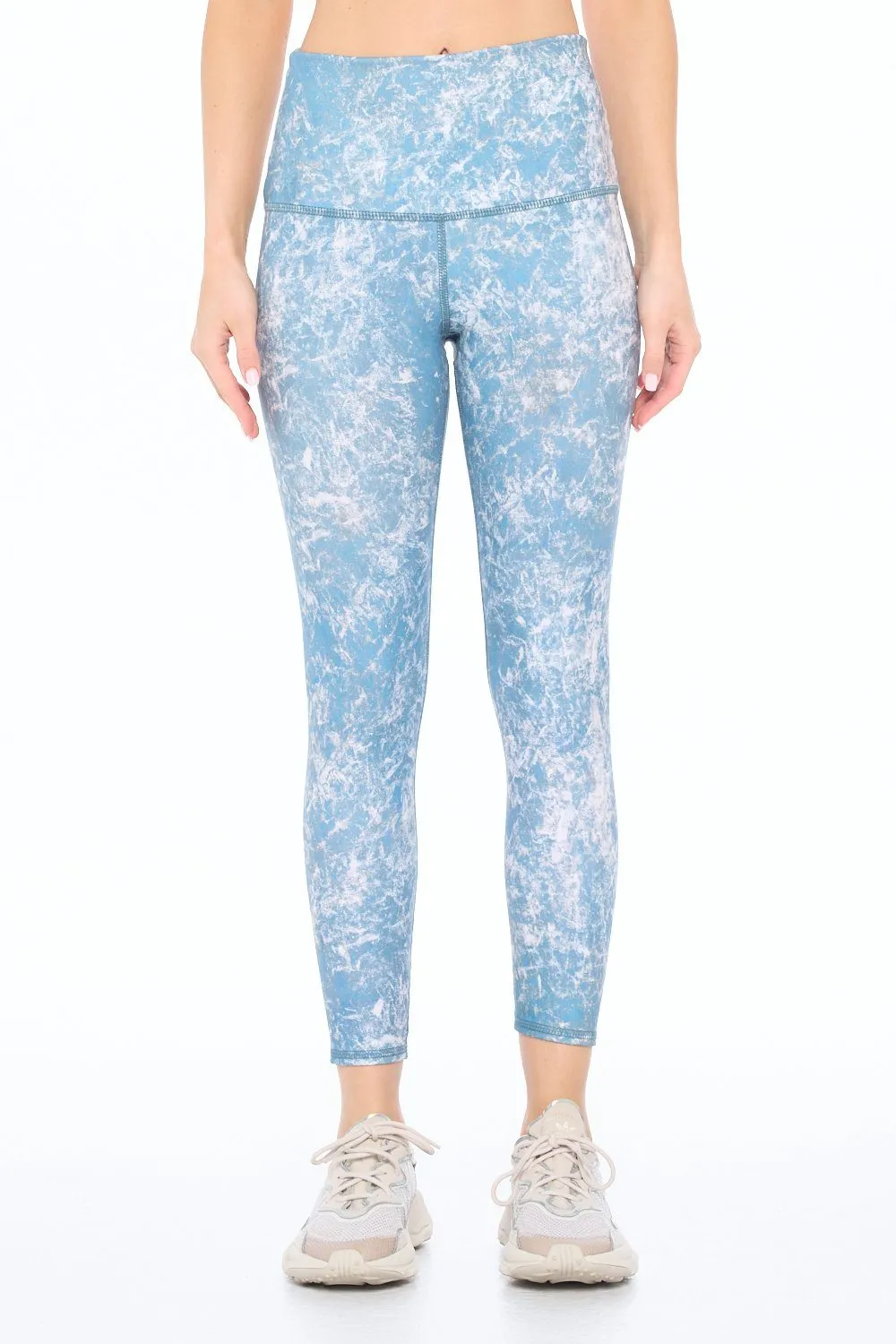 Mia -  Sky Mineral Wash 7/8 Legging (High-Waist)