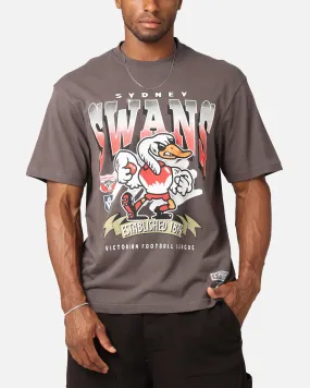 Mitchell & Ness Sydney Swans Character T-Shirt Charcoal