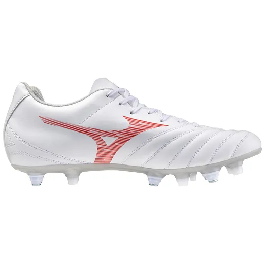 Mizuno men's soccer shoe Monarcida Neo III Select Mix P1GC242560 white-red