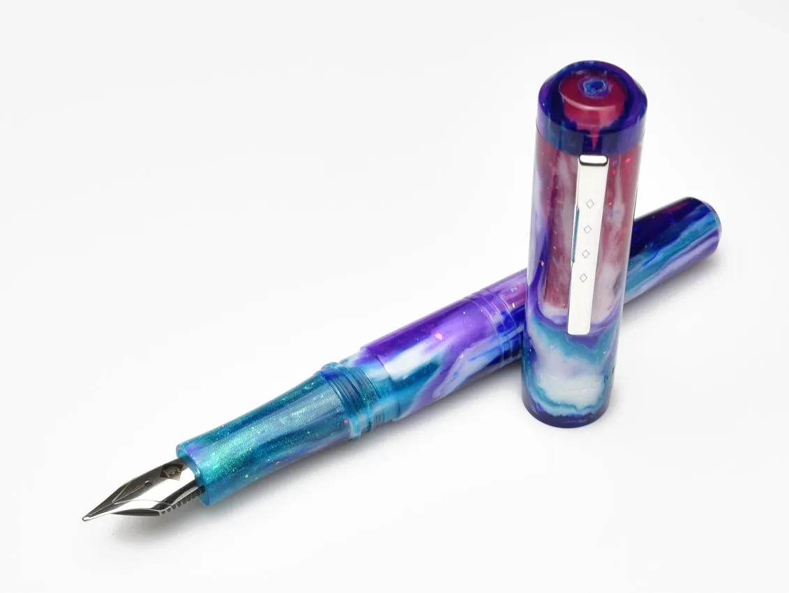 Model 31 Omnis Fountain Pen - Blue Nebula SE