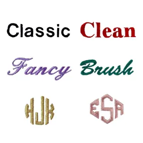 MONOGRAM - DO NOT REMOVE - IF REMOVED YOUR PRODUCT WILL NOT BE MONOGRAMMED