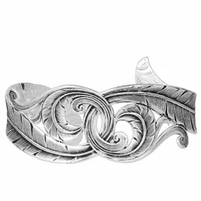 Montana Silversmiths Feather Filigree Cuff Bracelet