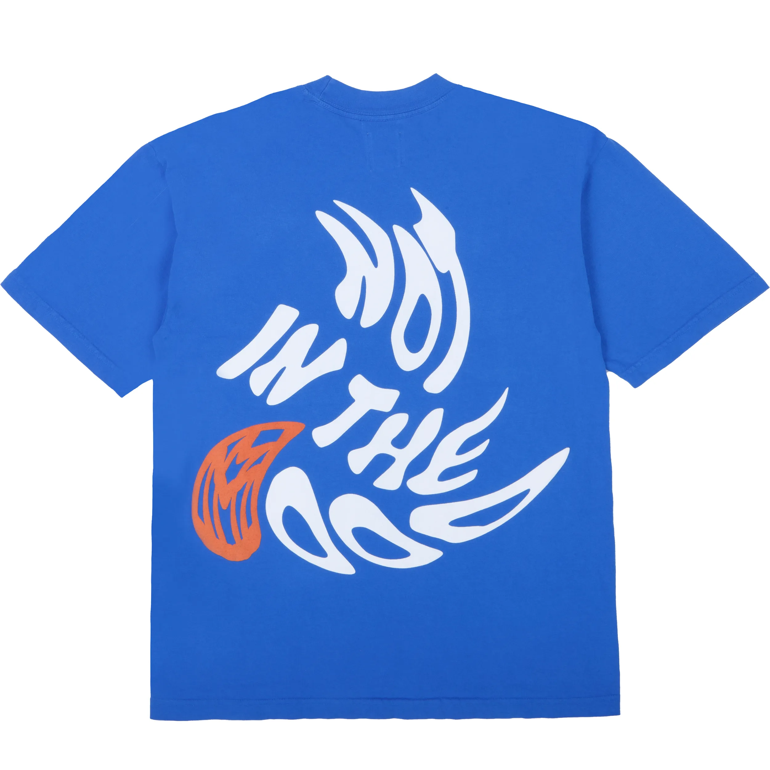 Mood Swings Swirl Tee Blue White