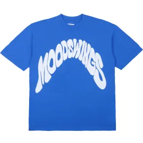 Mood Swings Swirl Tee Blue White