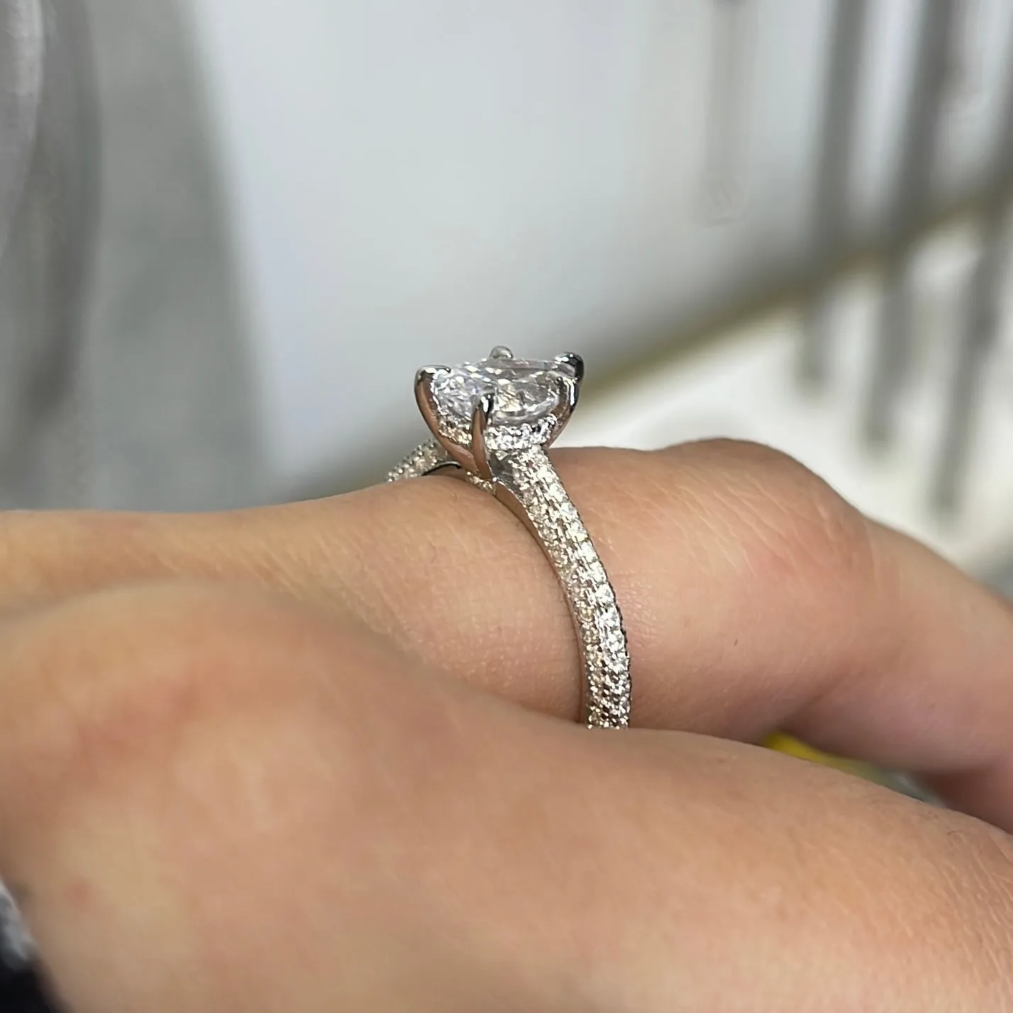 NATALIA 1.5CT CUSTOMZIABLE CZ RING