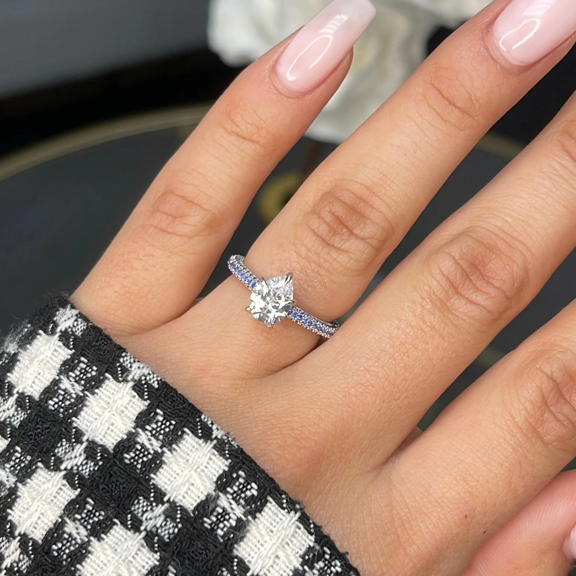 NATALIA 1.5CT CUSTOMZIABLE CZ RING