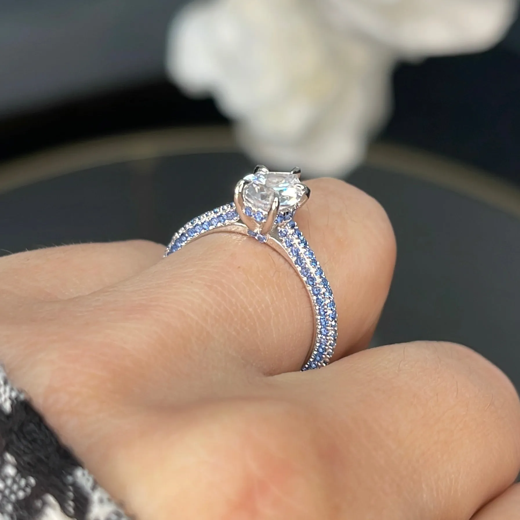 NATALIA 1.5CT CUSTOMZIABLE CZ RING