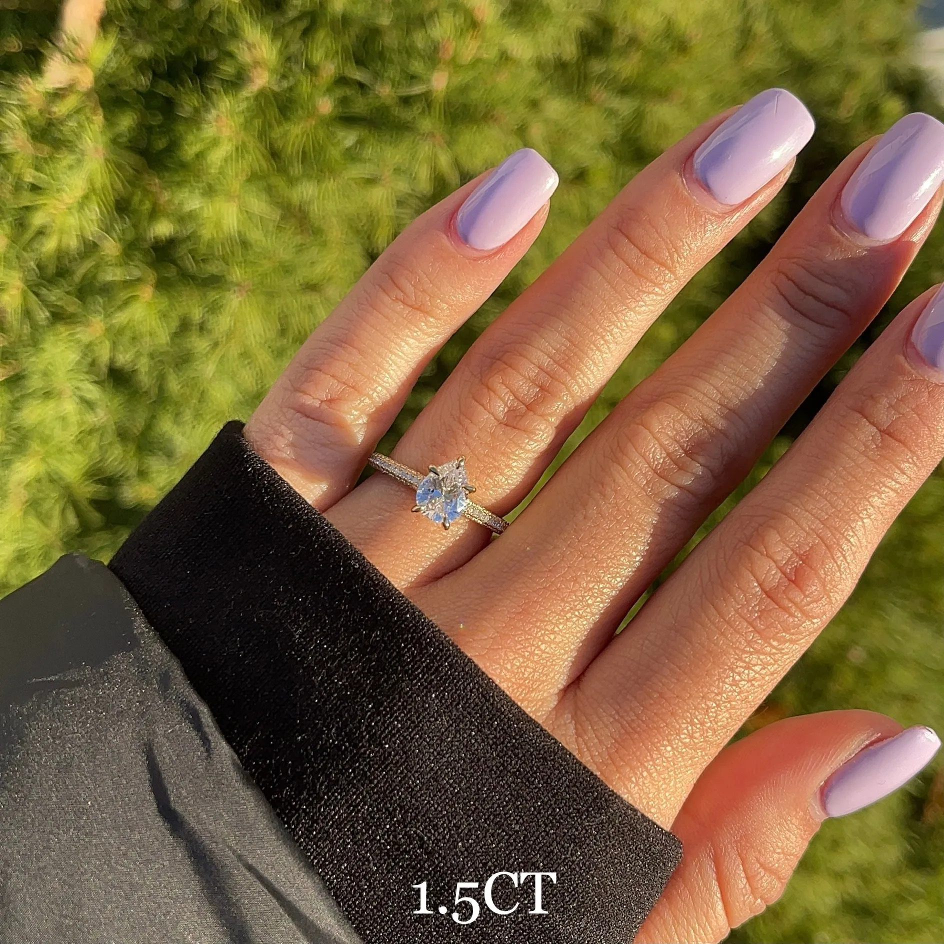 NATALIA 1.5CT CUSTOMZIABLE CZ RING