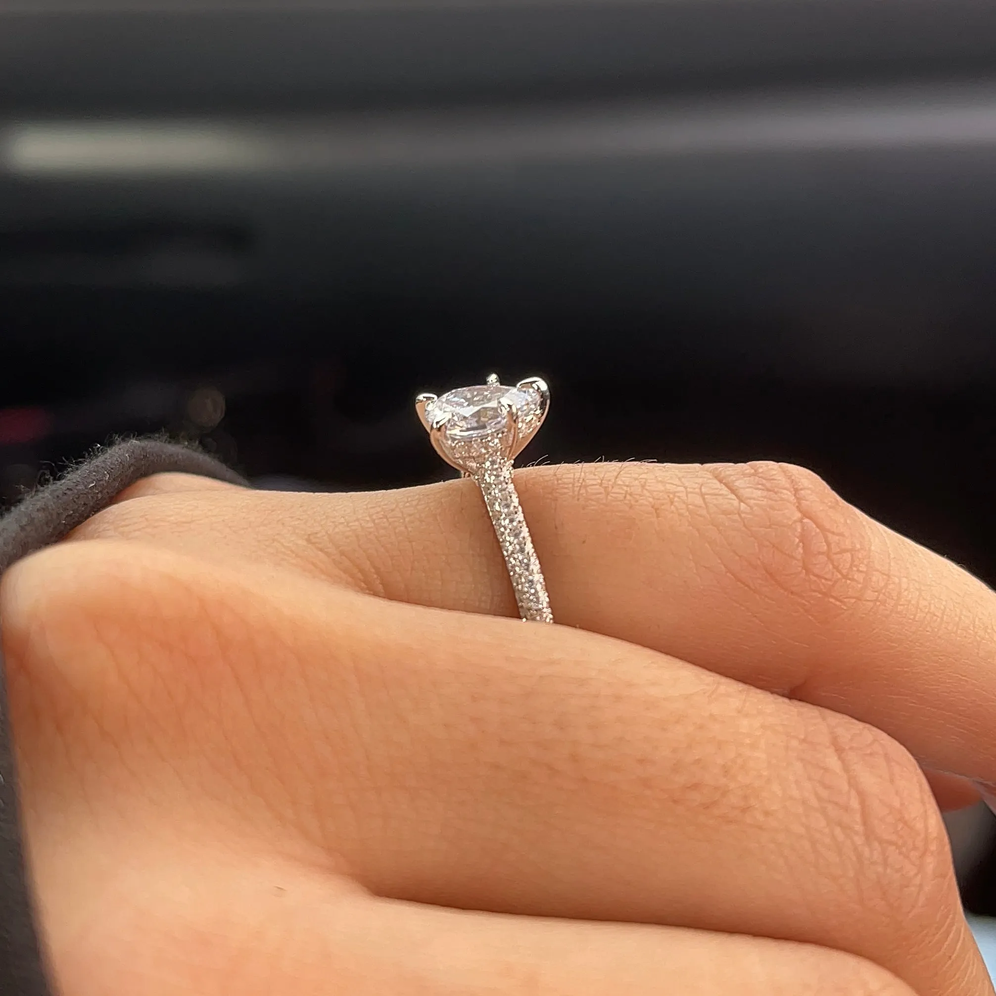 NATALIA 1.5CT CUSTOMZIABLE CZ RING