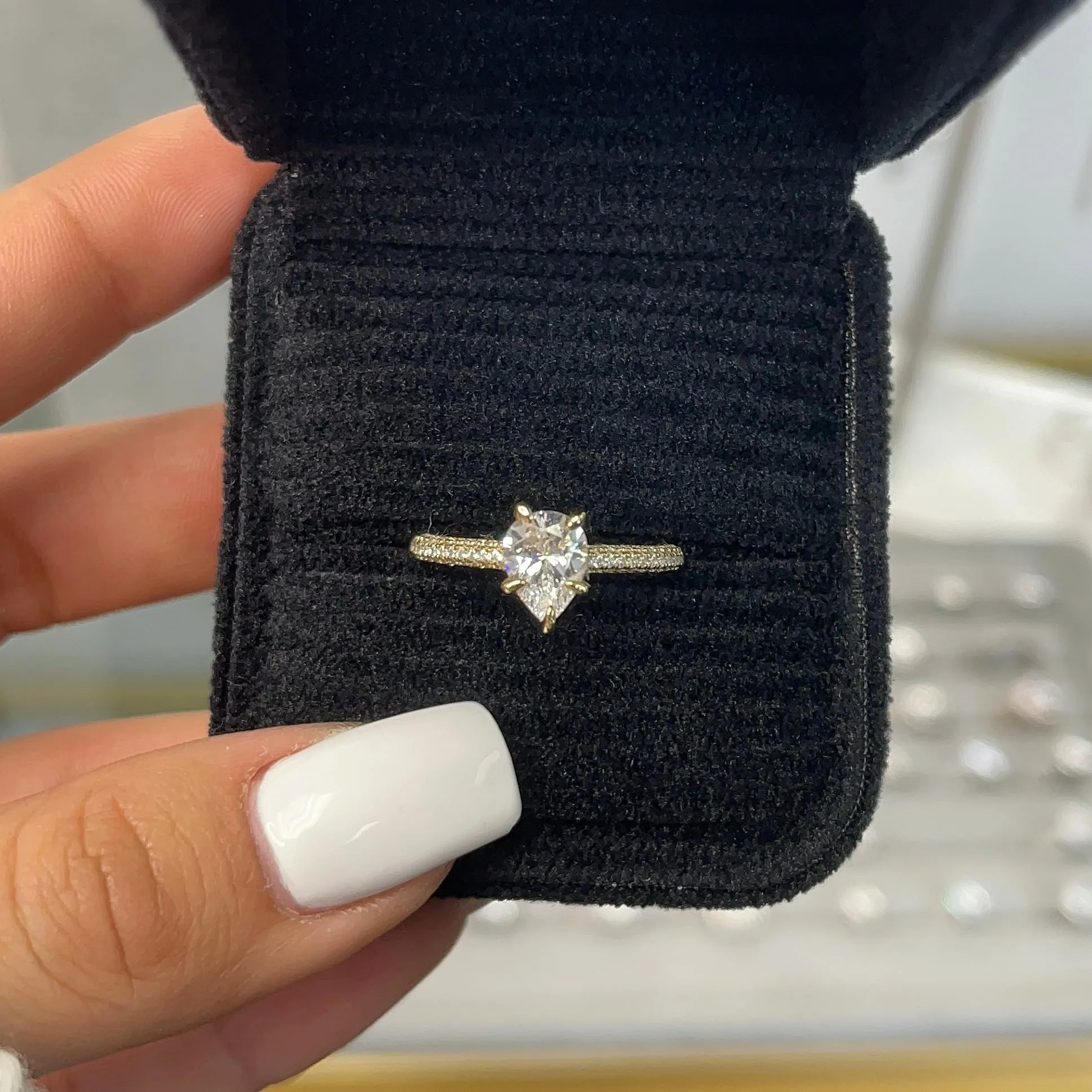 NATALIA 1.5CT CUSTOMZIABLE CZ RING